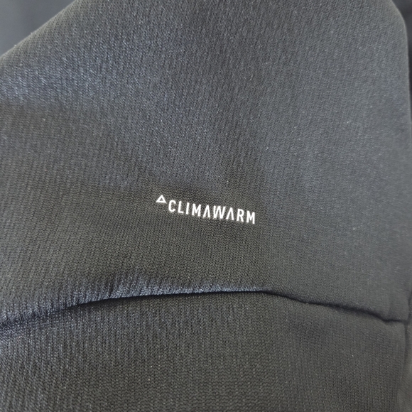 Adidas Black Performance Jacket with High Collar and Slim Fit Size Small - Picture 2 of 6